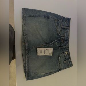 Zara TRF Denim Mini Skirt